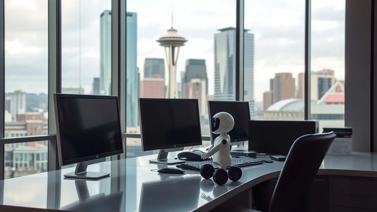 Illustration: Future of AI in Seattle