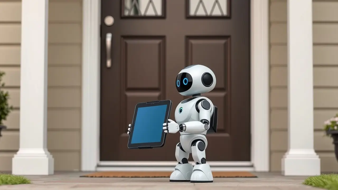 Illustration: Future of Home Services with AI