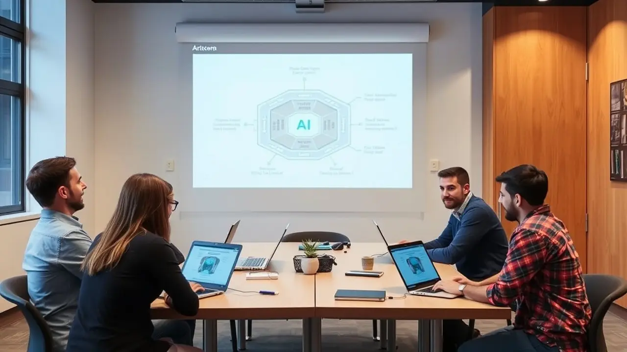 Illustration: Leveraging AI Technologies for Business Growth