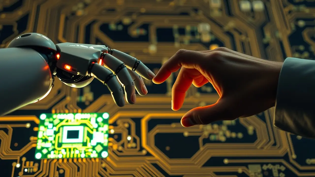 Illustration: Intelligent Automation: The Intersection of RPA and AI