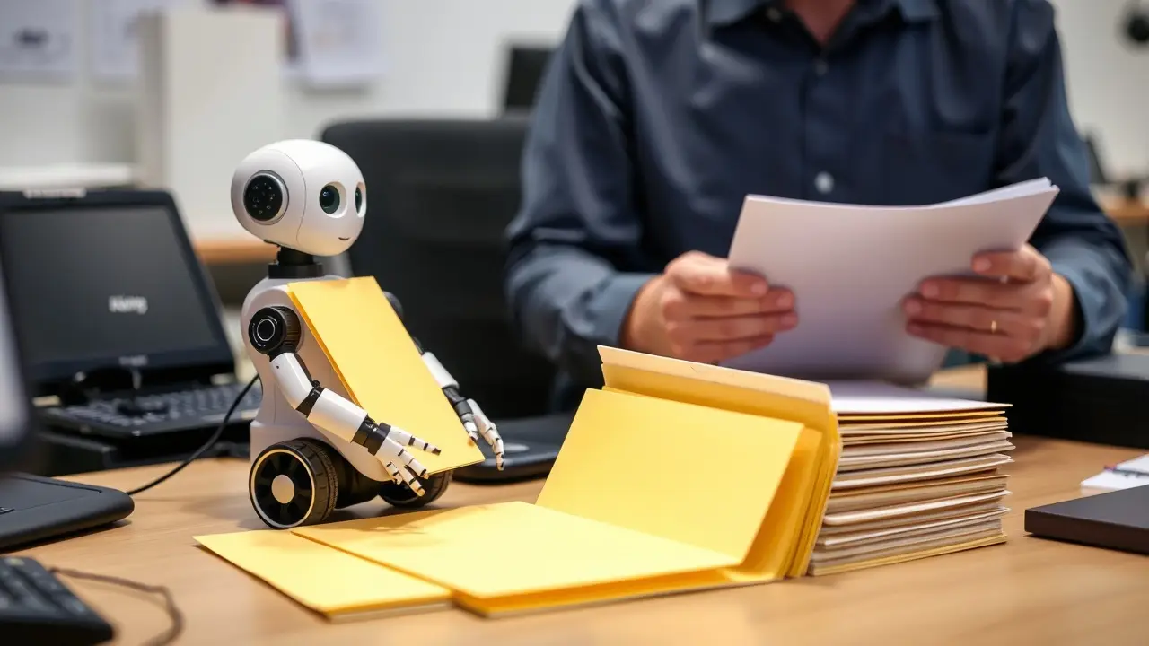 Illustration: RPA vs. Intelligent Automation
